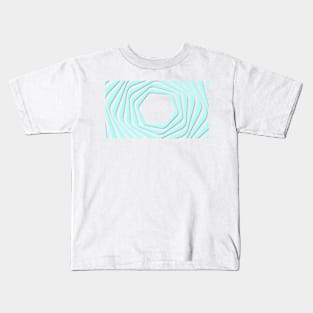 Blue Psychedelics Illusion Kids T-Shirt